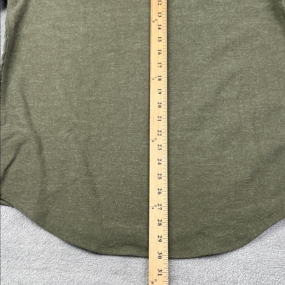 NEW Outerknown S Men's Blanket Shirt 100% Organic Cotton Green Womens M/L - Picture 8 of 10